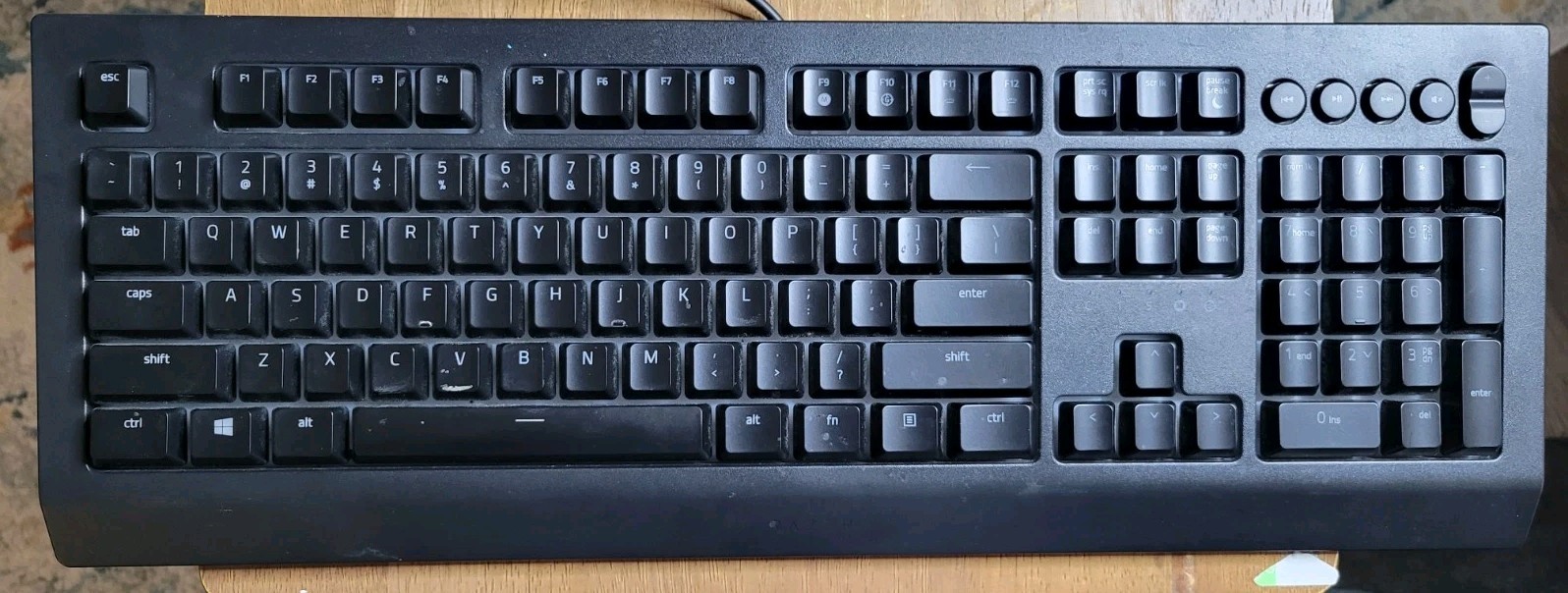 Razer Cynosa V2 Wired Gaming Keyboard Black RZ03-0340 Full Size RGB Membrane