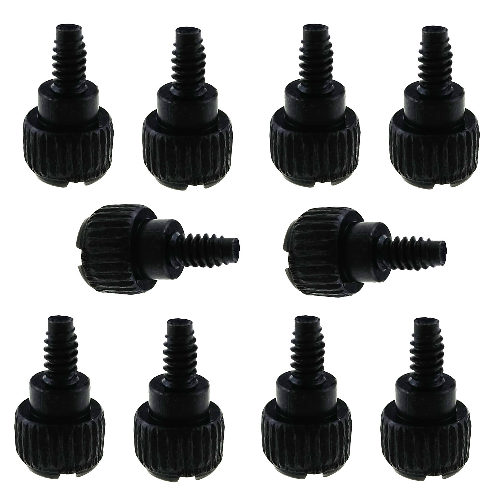 10pcs #6-32x6mm Computer Case Thumb Screws for ATX Core GPU PCI Slot Cover Drive