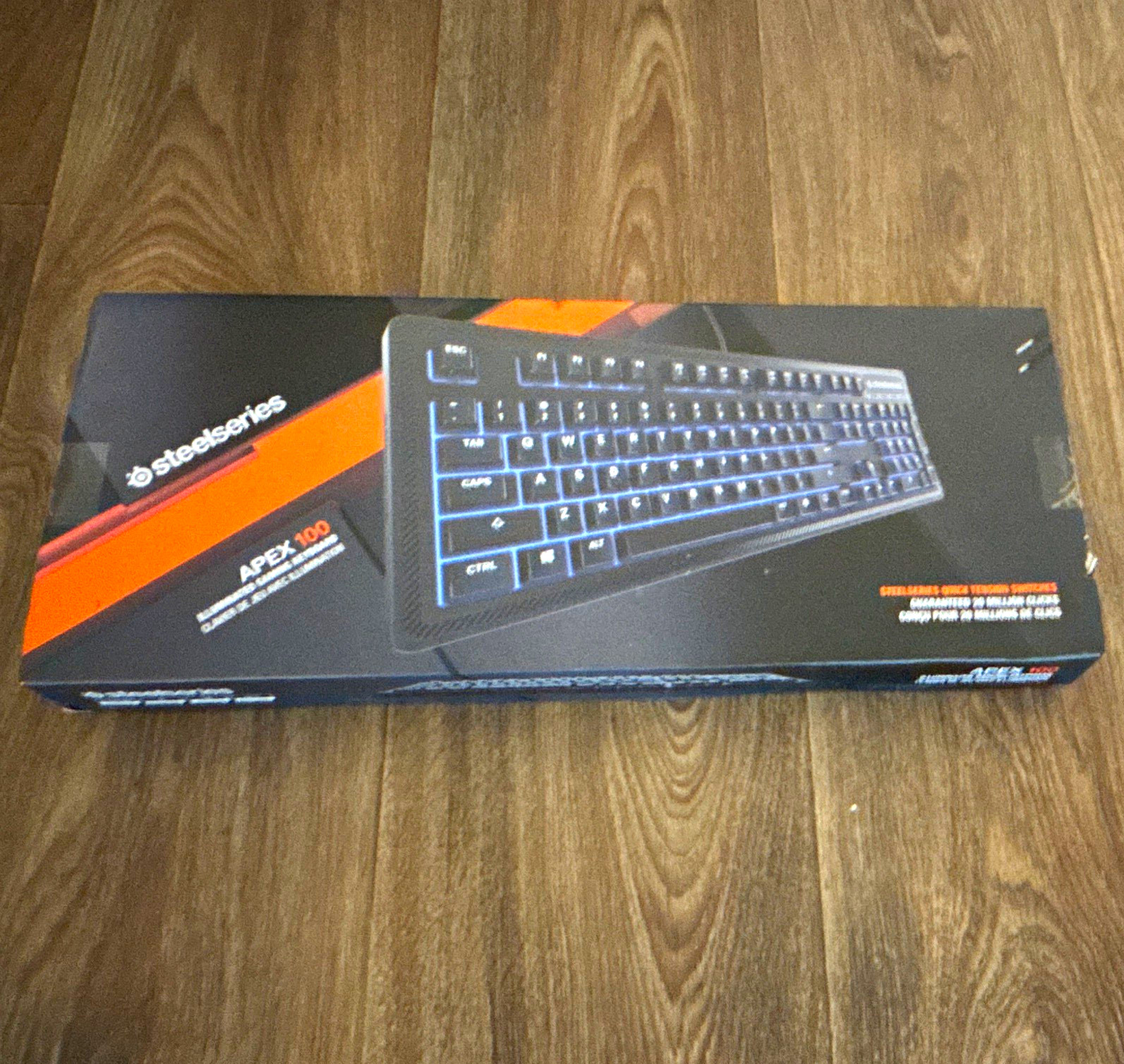 SteelSeries Apex 100 Black Gaming Keyboard for PC / Mac
