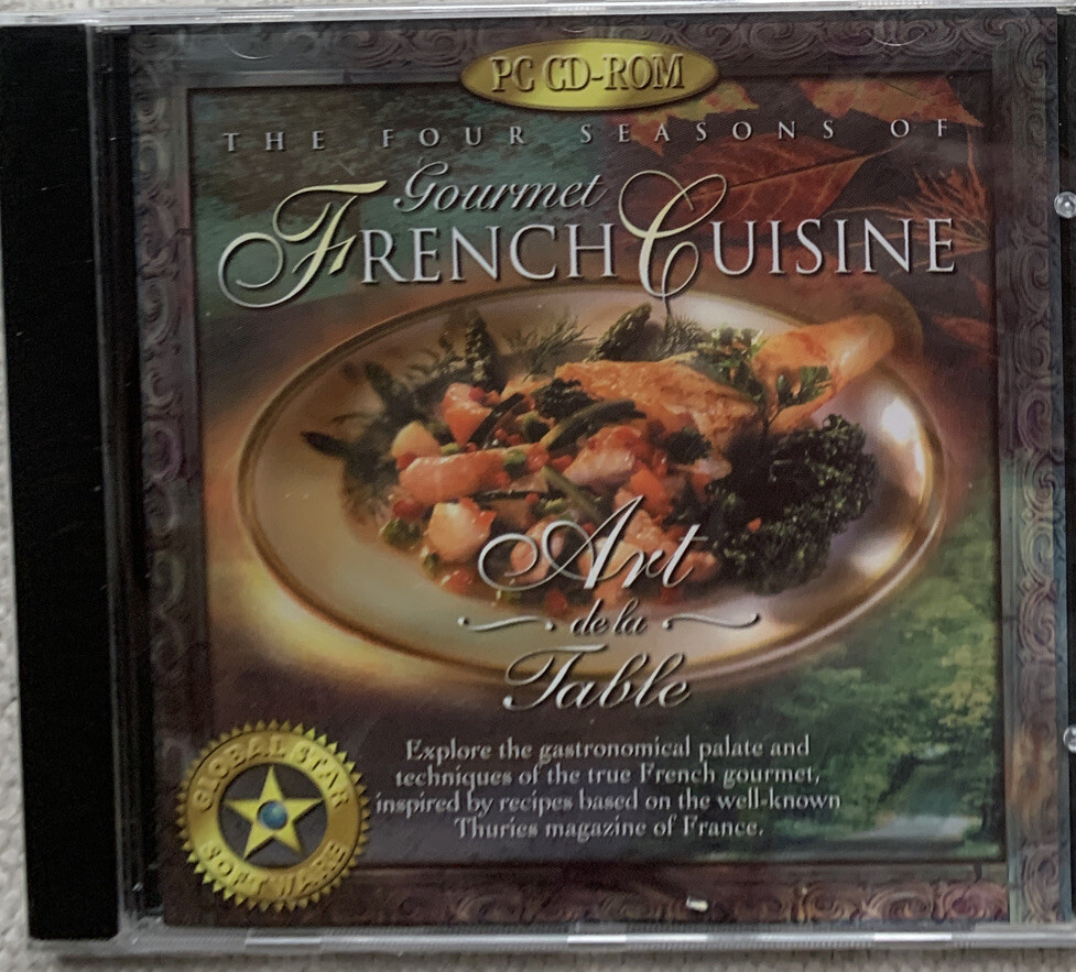 ART de la TABLE: THE FOUR SEASONS OF FRENCH CUISINE CD/ROM