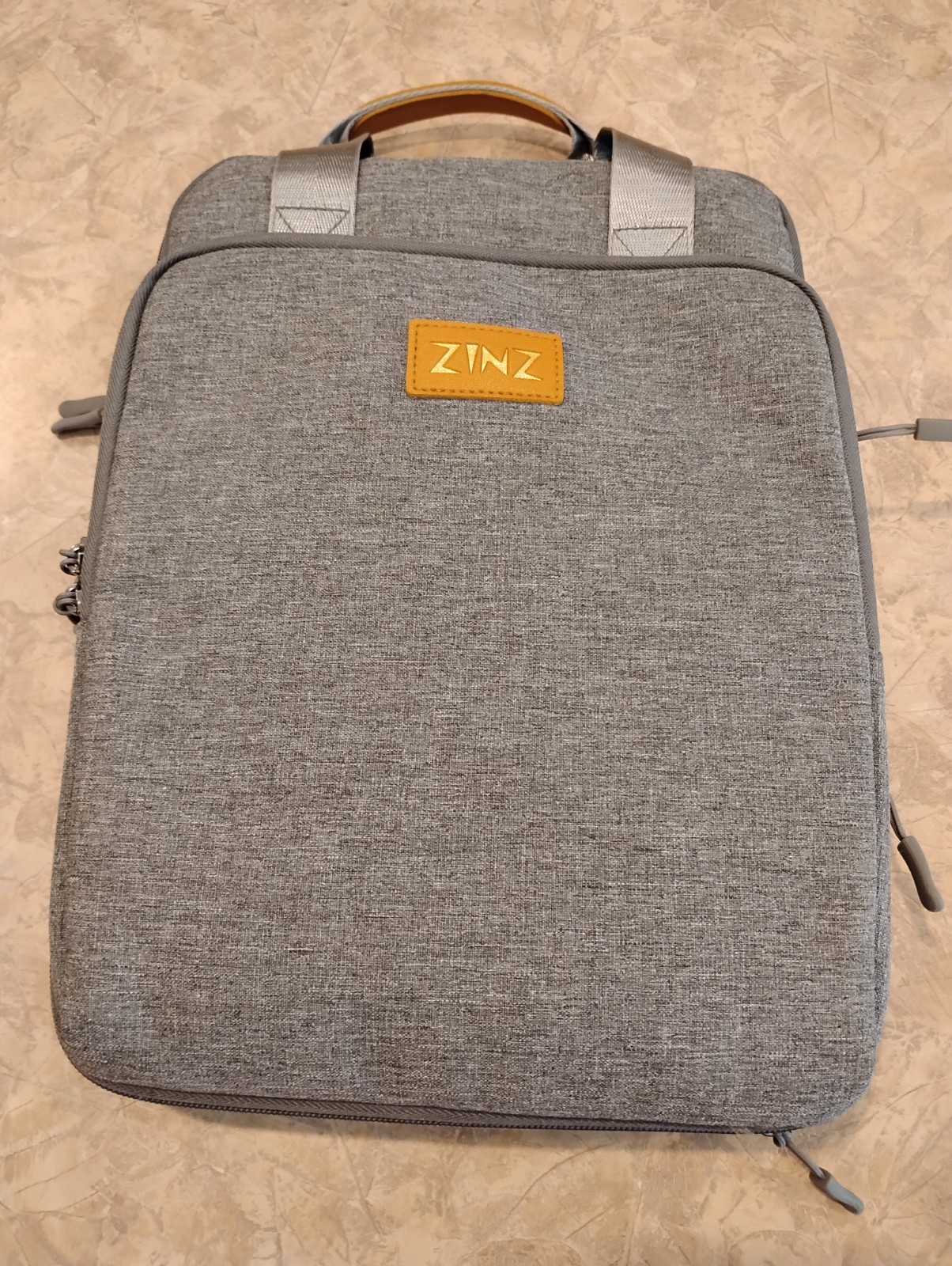 ZINZ Laptop Case 12.9 13 Cross-Body Shoulder Bag, Expandable, Water-Resistant