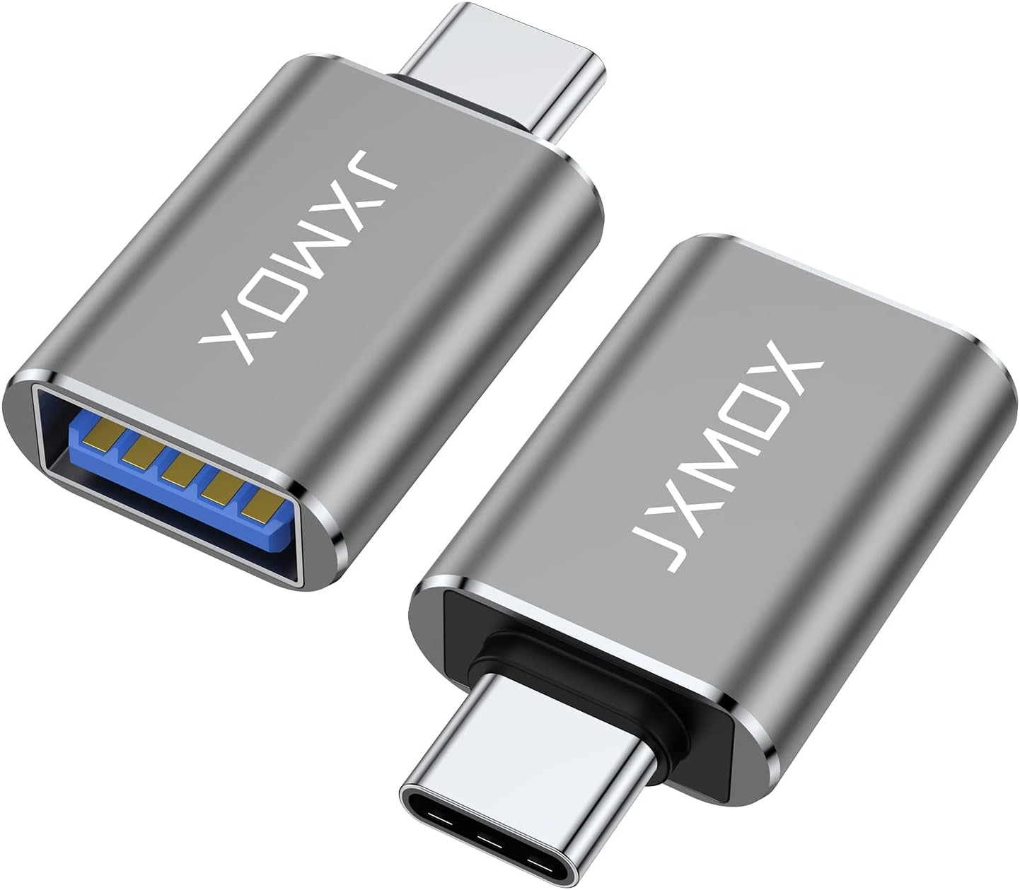 USB C to USB Adapter [2-Pack], Thunderbolt 3 to USB 3.0 OTG Adapter Compatible w