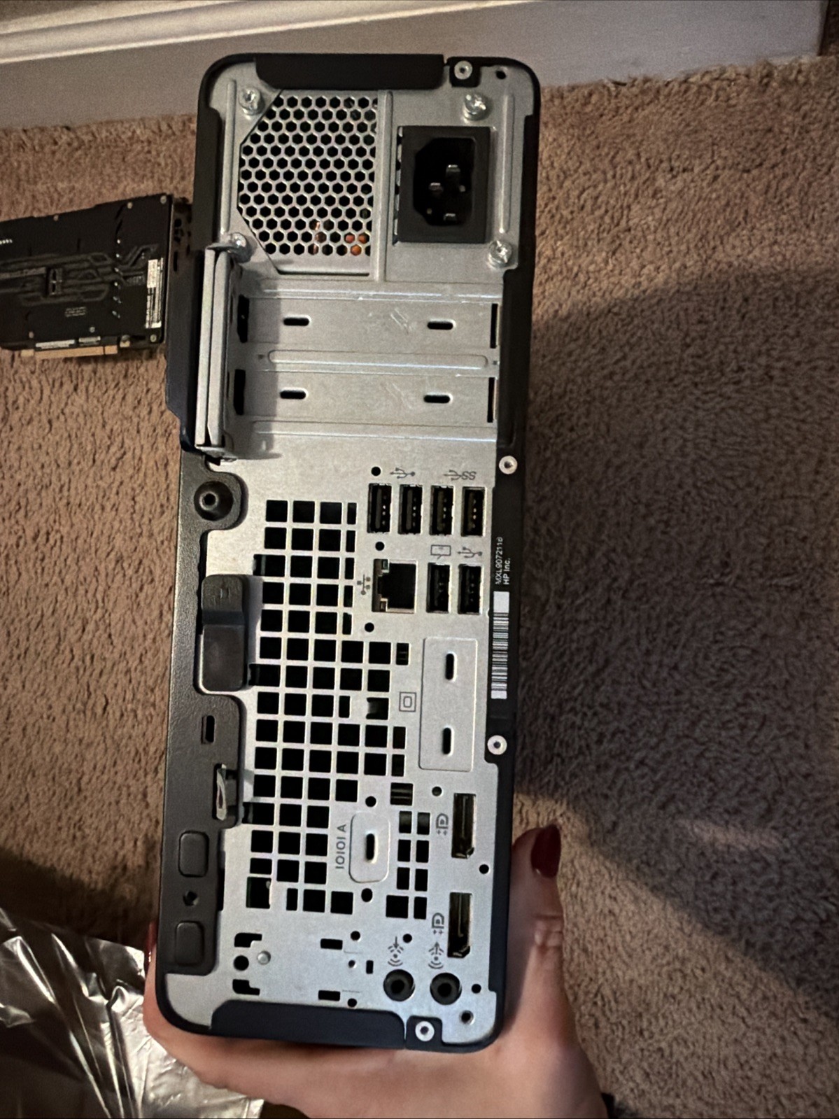 HP EliteDesk 800 G4 (256GB SSD, Intel Core i5-8500T, 2.10GHz, 8GB RAM) Desktop -