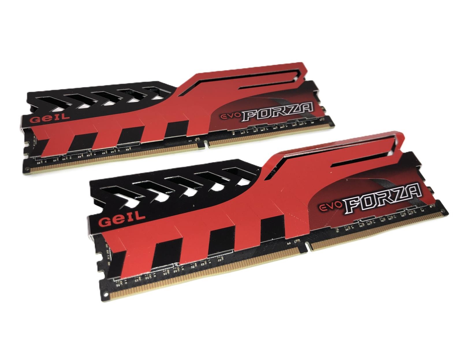 (Set of 2) Geil Evo Forza DDR4 8GB Gaming RAM / GFR416GB2400C15D - VGC