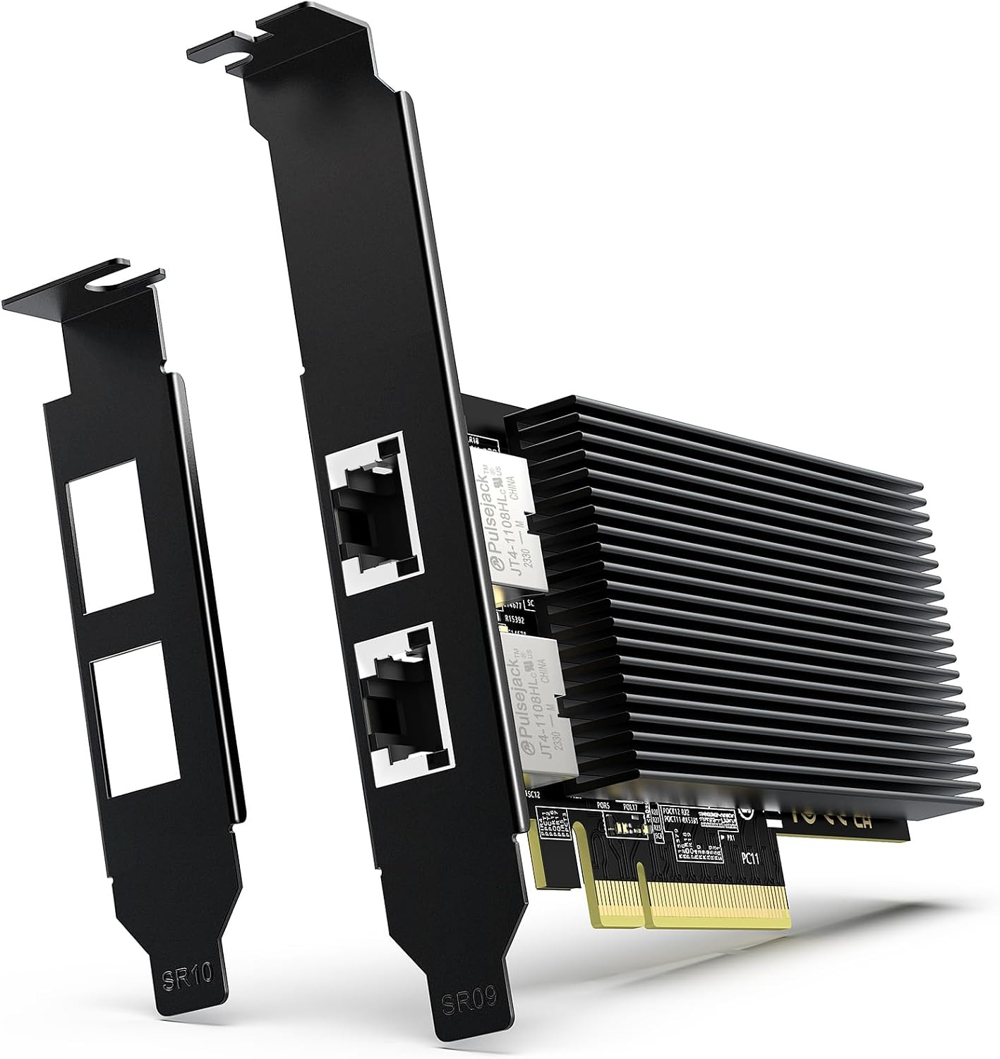 10Gb Pcie Network Card with Intel X540-T2 Controller, Dual Port 10Gbase-T