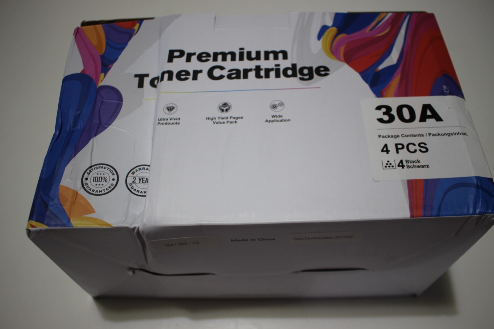 UNIWORK COMPATIBLE  30A PREMIUM TONER CARTRIDGE 4 PIECES BLACK