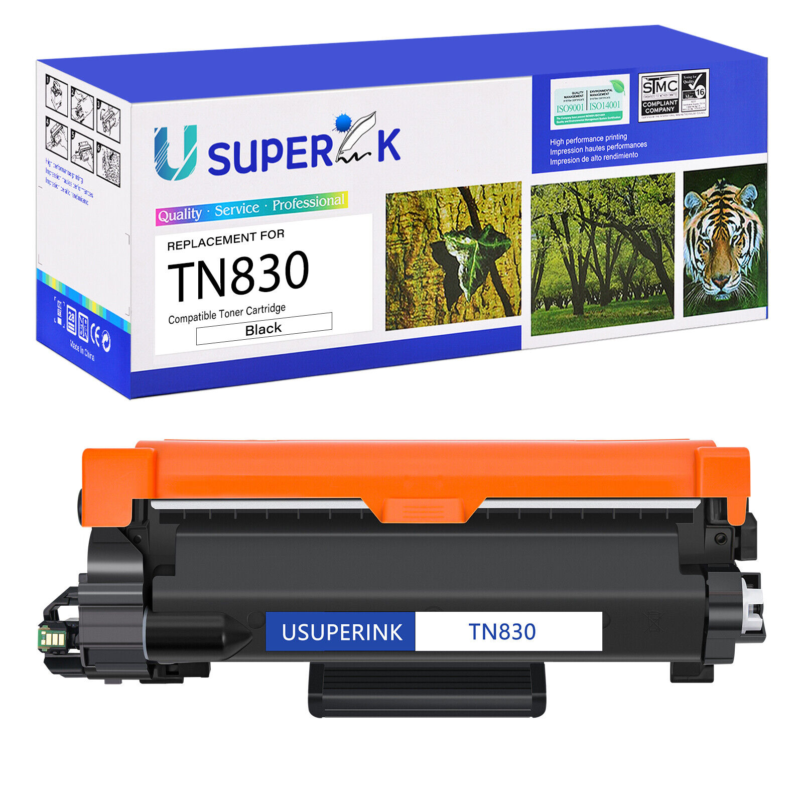 TN830 TN830-XL Toner Cartridge for Brother MFC-L2900DW MFC-L2980DW L2760DW LOT