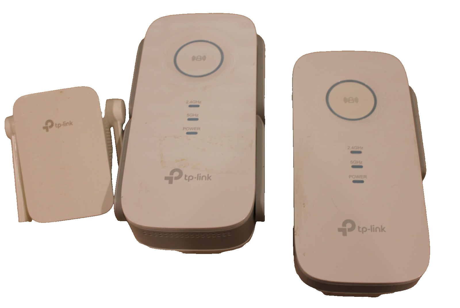 Set of 3 Great Reliable easy DYO Tp-Link network extenders, RE305, RE650, RE450