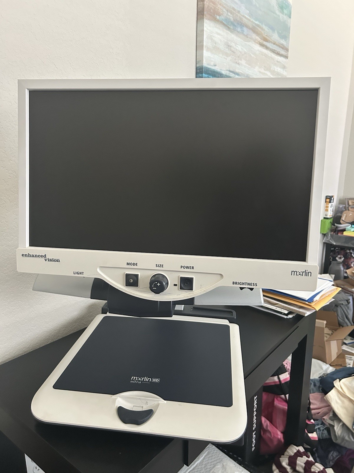 MERLIN ULTRA 1080 HD 22" LCD Enhnced Vision Video Magnifier MR2UE22A