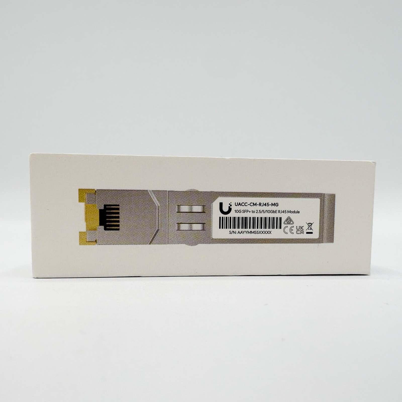 Ubiquiti Inc SFP+ to 10GbE RJ45 Adapter - UACC-CM-RJ45-MG
