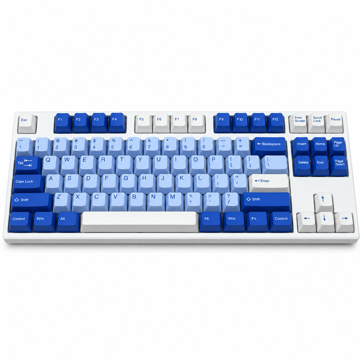 Mechanical Keyboard Kono Discord TKL Bluetooth RGB Hot Swap Gateron Red White