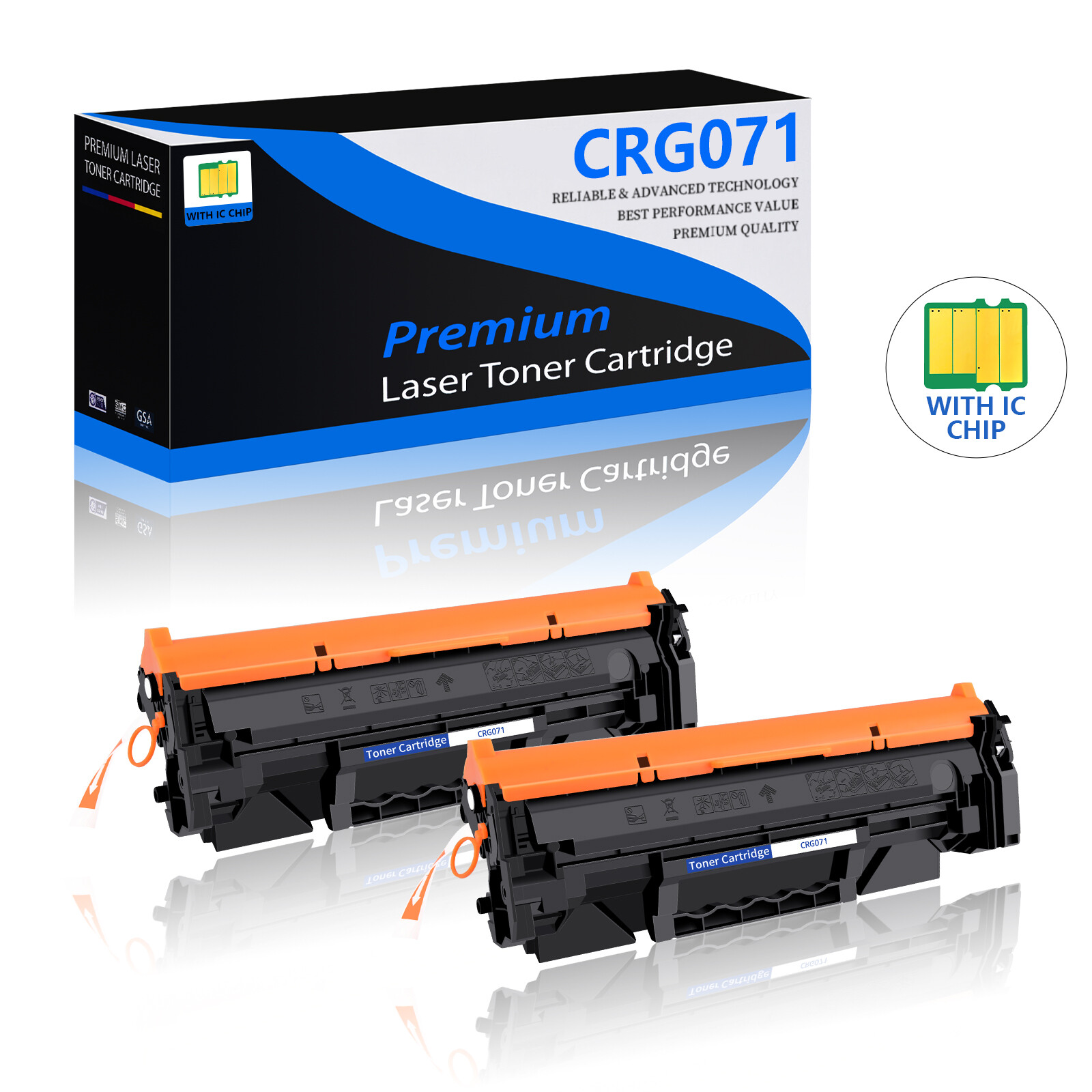 CRG-071 Toner For Canon 071 imageClass LBP121dn MF272dw MF273dw MF274dn LOT