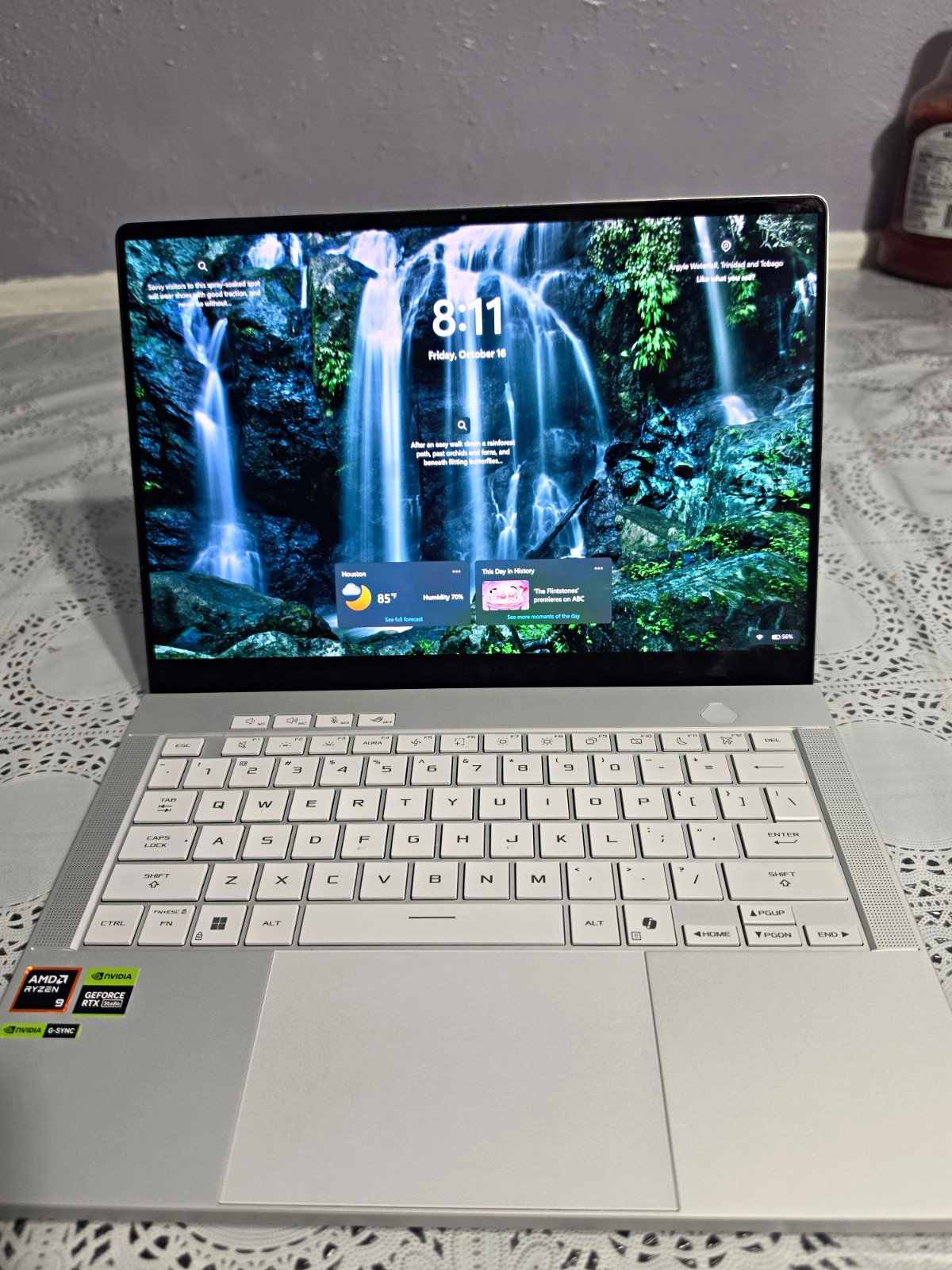 ASUS ROG Zephyrus G14 14in 3K Ryzen 9 RTX 5060 16GB 1TB SSD White