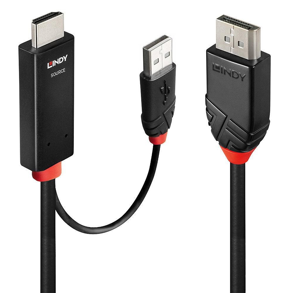 Lindy W128456956 41499 2m HDMI to DisplayPort Cable ~E~