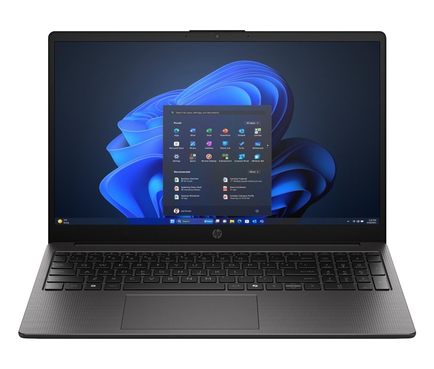 NEW HP 255R G10 C38LKAT#ABU AMD Ryzen 5 7535U 8GB 256GB SSD 15.6IN FHD Win 11