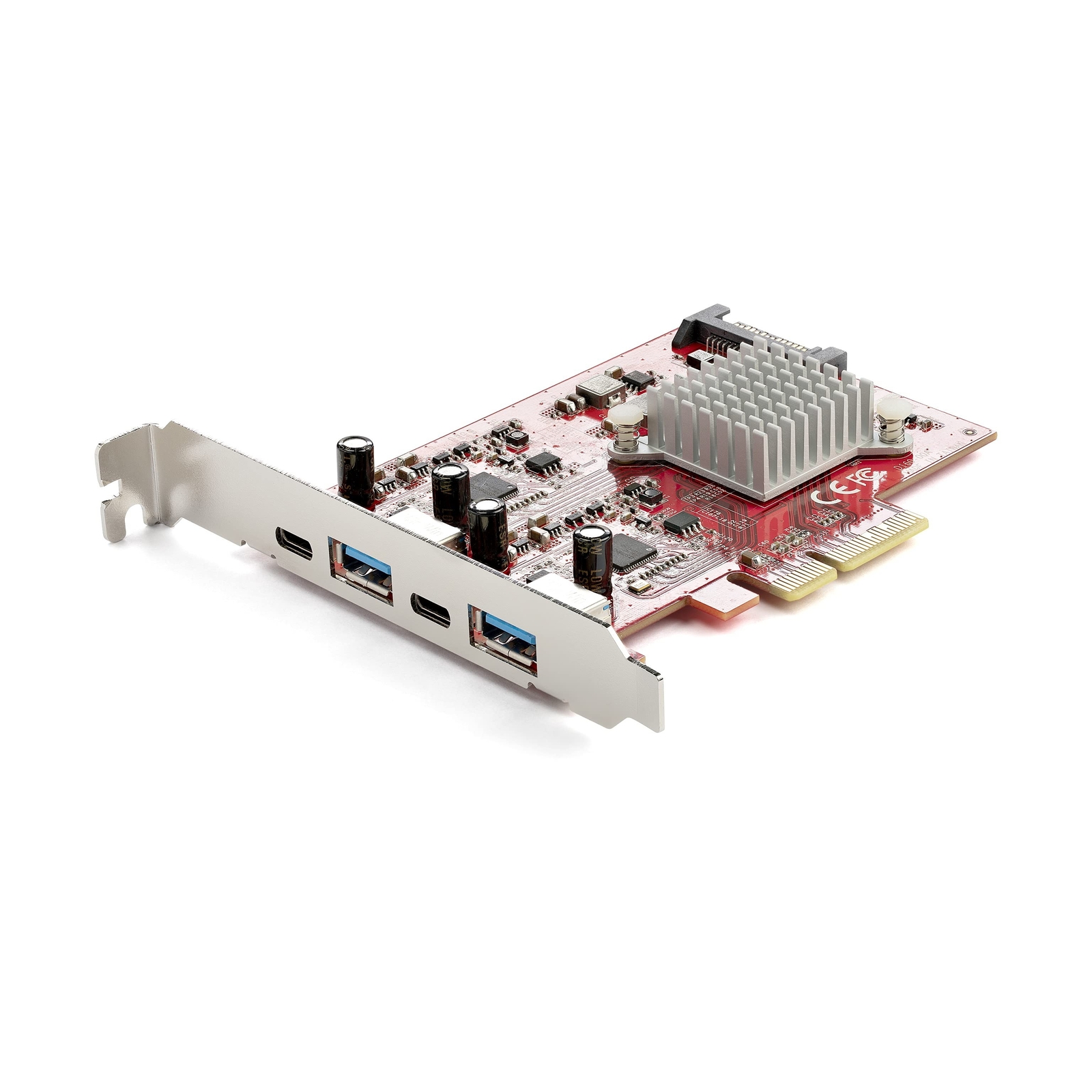 StarTech.com 4-Port USB PCIe Card - 10Gbps USB PCI Express Expansion Card w/ ...
