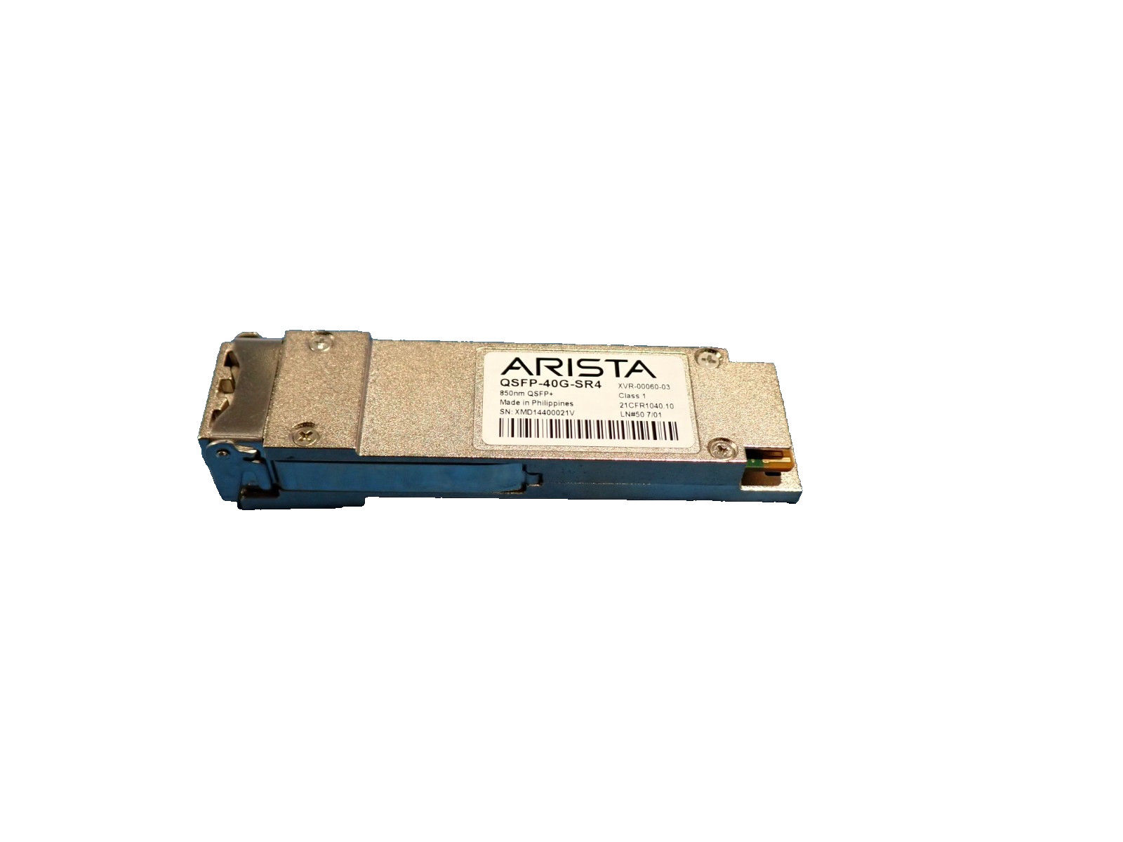 Lot of 8 Arista XVR-00060-03 QSFP-40G-SR4,40G SR 850NM QSFP+ Optical Transceiver