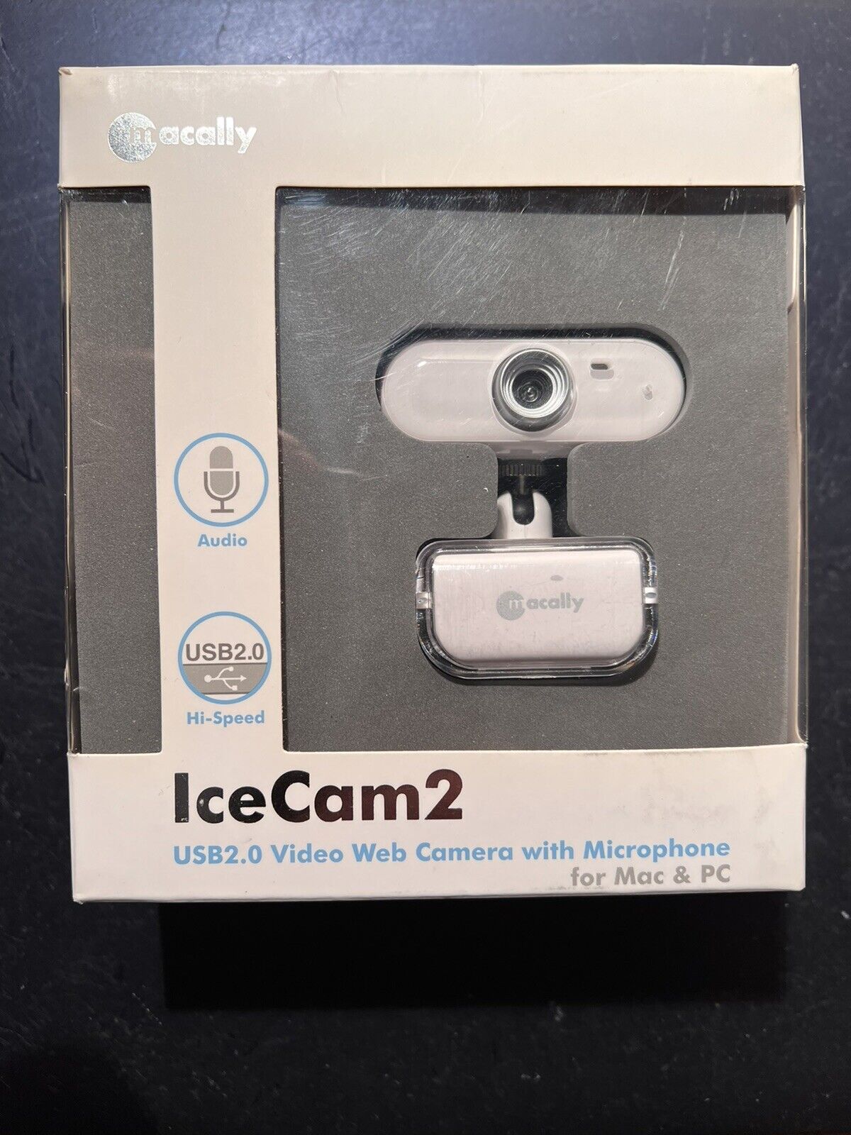 Macally IceCam2 USB 2.0  Video Web Camera with Microphone for Mac & PC