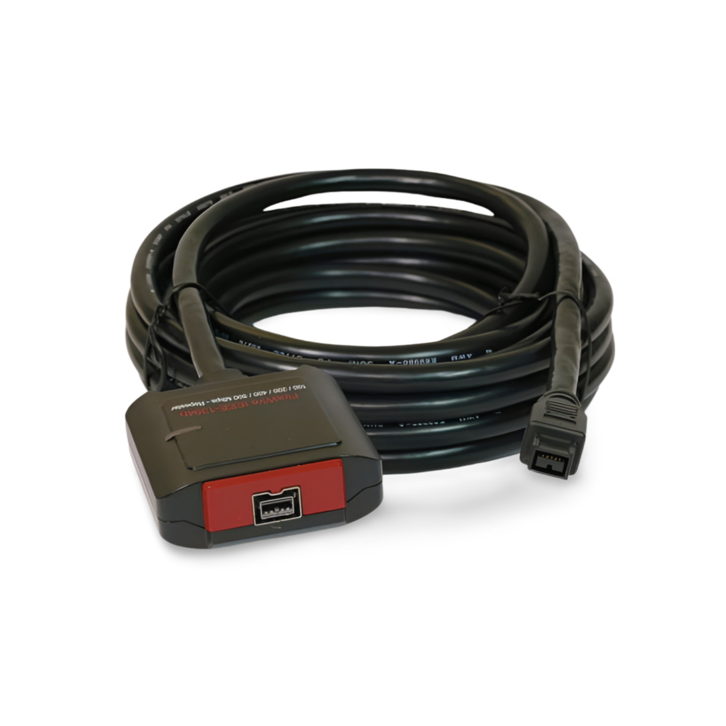 16.4ft 1394b Active FireWire Repeater 800 Cable TI Chipset - Black