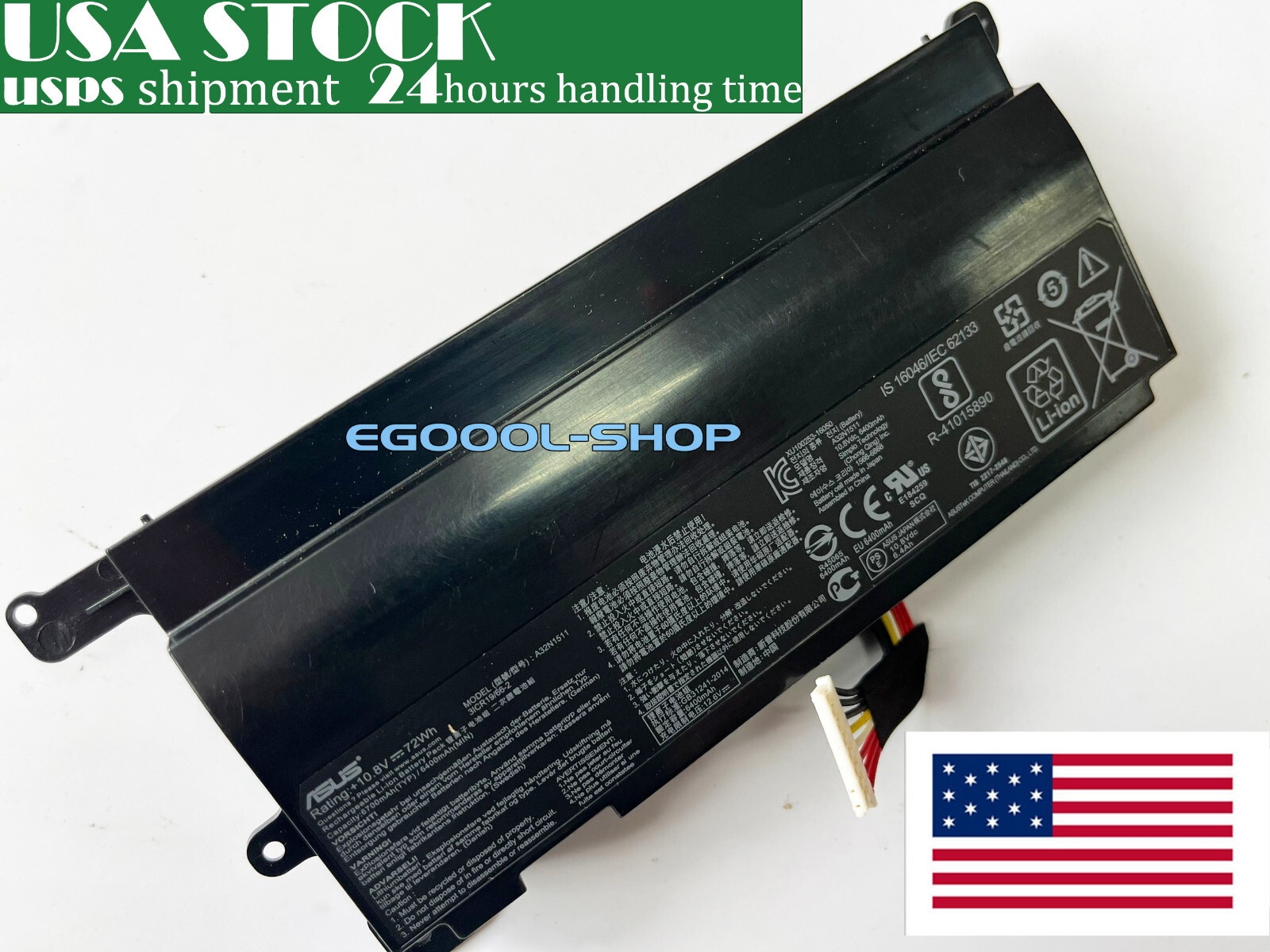 New Genuine A32N1511 battery For Asus ROG G752 G752V G752L G752VY G752VT GFX72J