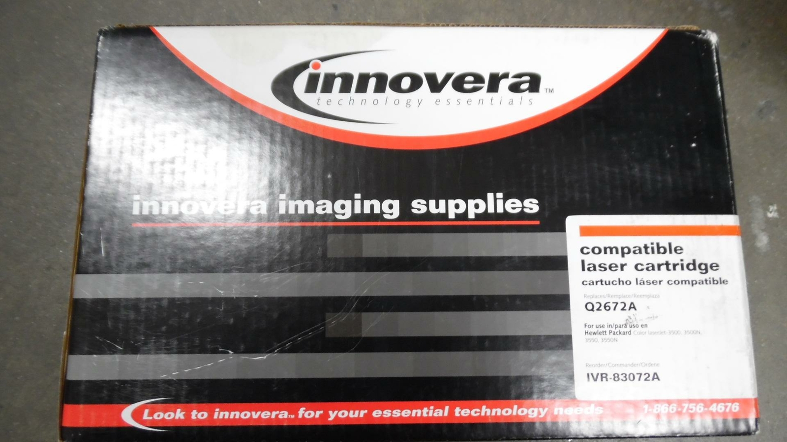 Innovera IVR-83072A (Q2672A) for HP Color LaserJet 3500 Series - Unopened