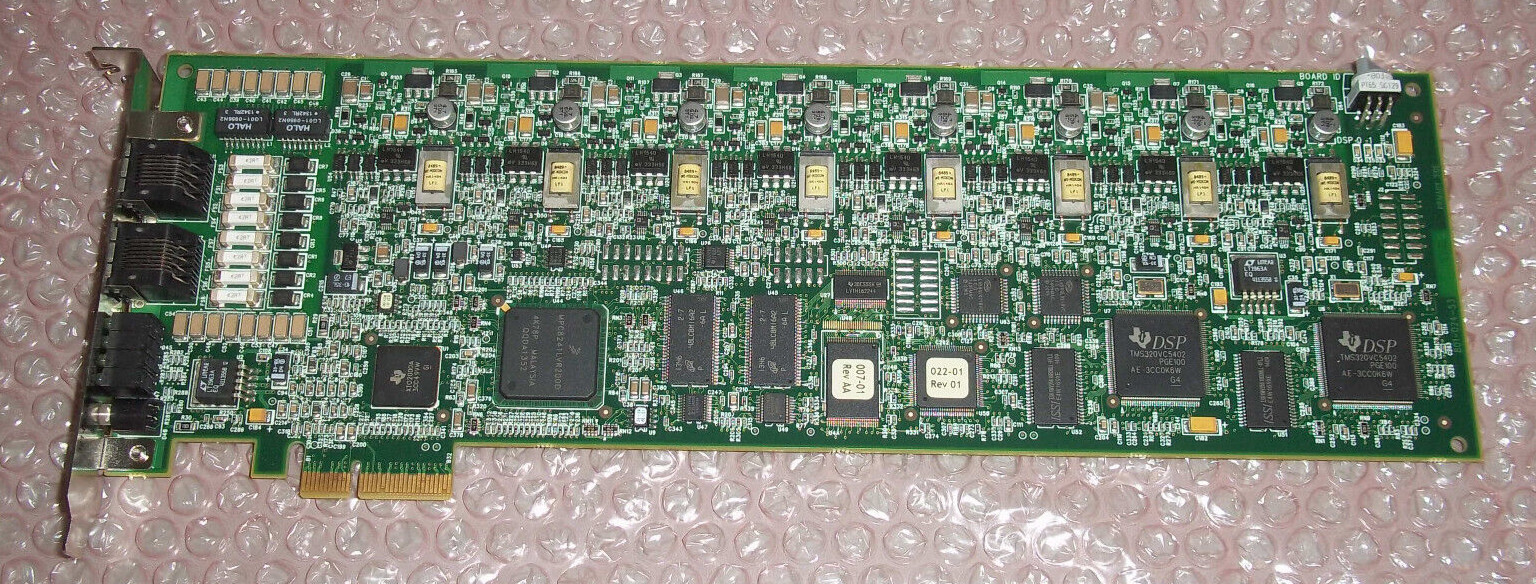 Dialogic Brooktrout 901-007-12 801-024-01 TR1034+E8-8L-R 2-Port VoIP Card