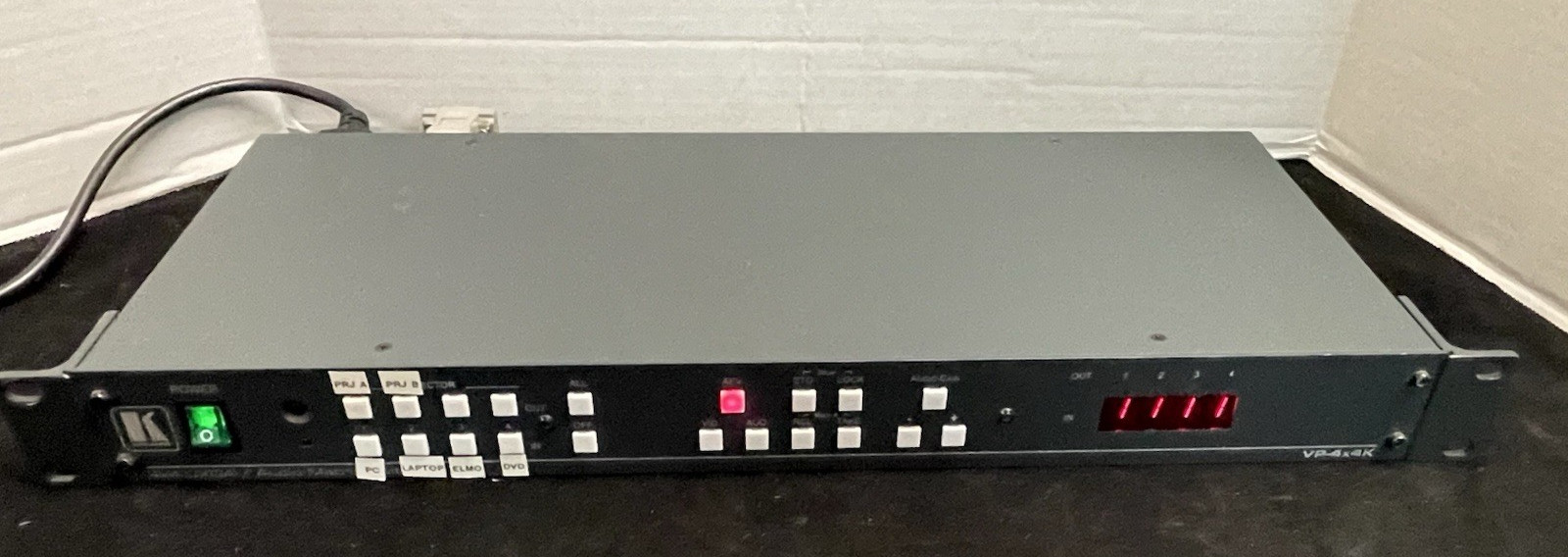 Kramer VP-4x4K /110V 4x4 VGA/XGA Video Audio Balanced Matrix Switcher