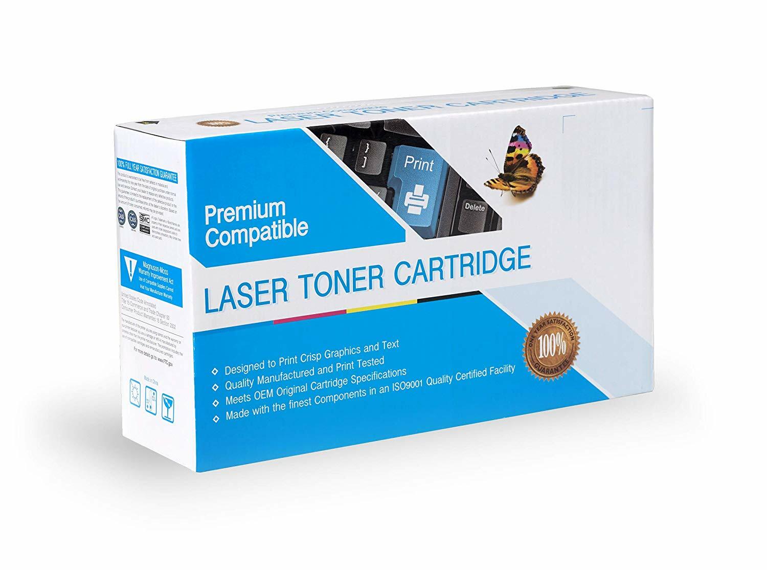 Premium Replacement Toner Cartridge for HP CE255X HP 55X  Black