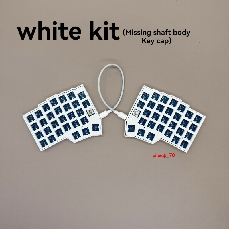Corne 4x6 Wireless Split Ergonomic QMKRGB Keyboard Hot-Swap VIAL 46-Key MX Parts