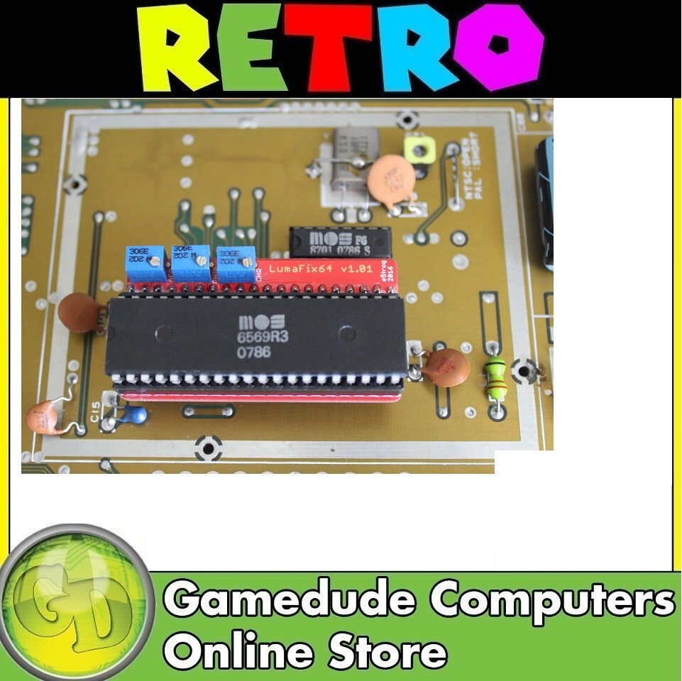 C64 LumaFix64 for Commodore 64 - Fix S-video image problems on your C64 -[F03]