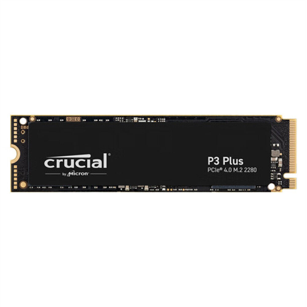 Crucial P3 Plus 500GB 1TB 2TB SSD PCIe 4.0 3D NAND NVMe M.2 Solid State Drive