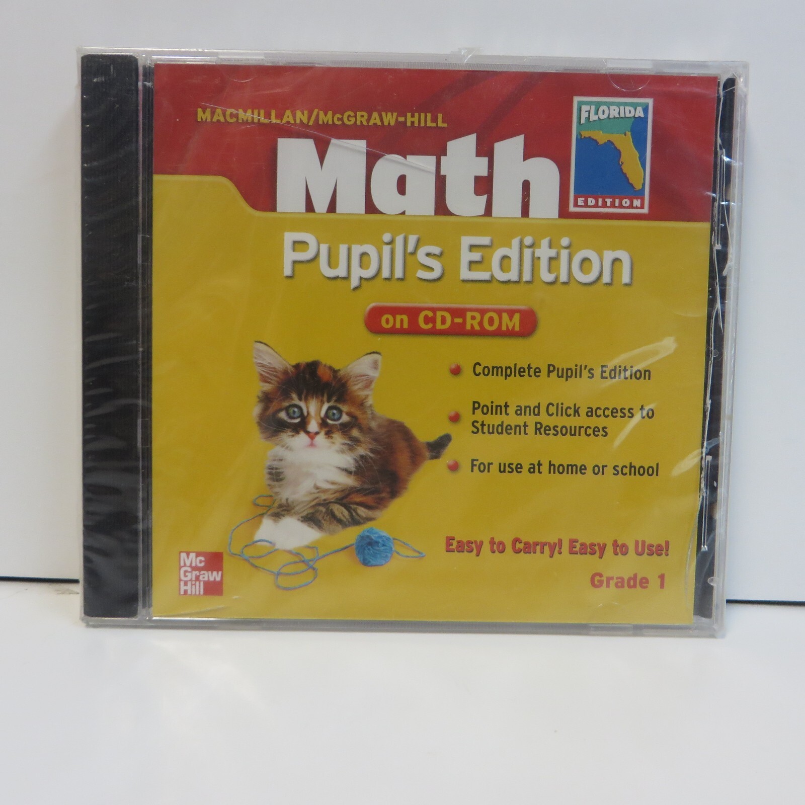 Macmillan/McGraw-Hill Math Pupil's Edition Florida Edition Grade 1 CD ROM