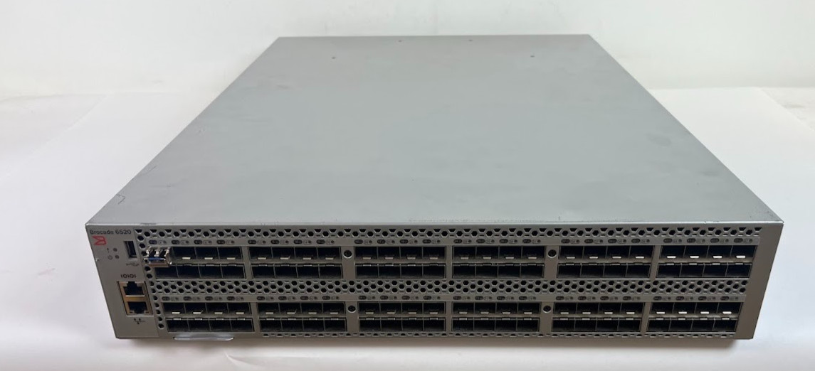 Brocade 6520 BR-6520-48-16G-R 96-Port 16Gb Fibre Channel SAN Switch