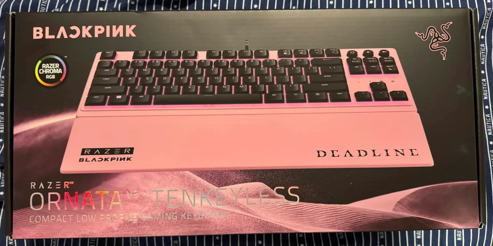 Razer x BLACKPINK Edition Ornata V3 TKL Wired RGB Gaming Keyboard - NEW/UNOPENED