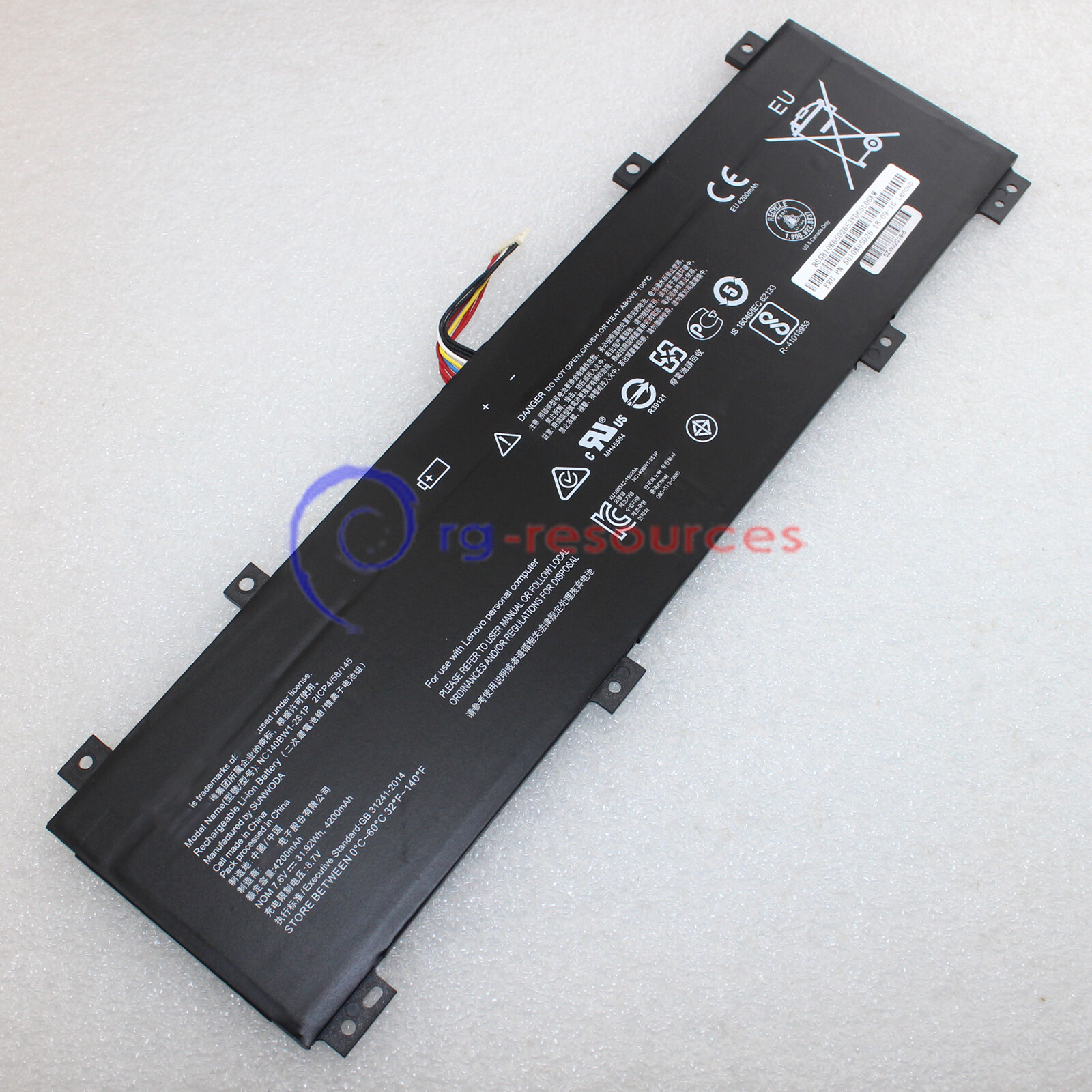 NEW Laptop 0813002 Battery for Lenovo IdeaPad 100S-14IBR 14" NC140BW1-2S1P