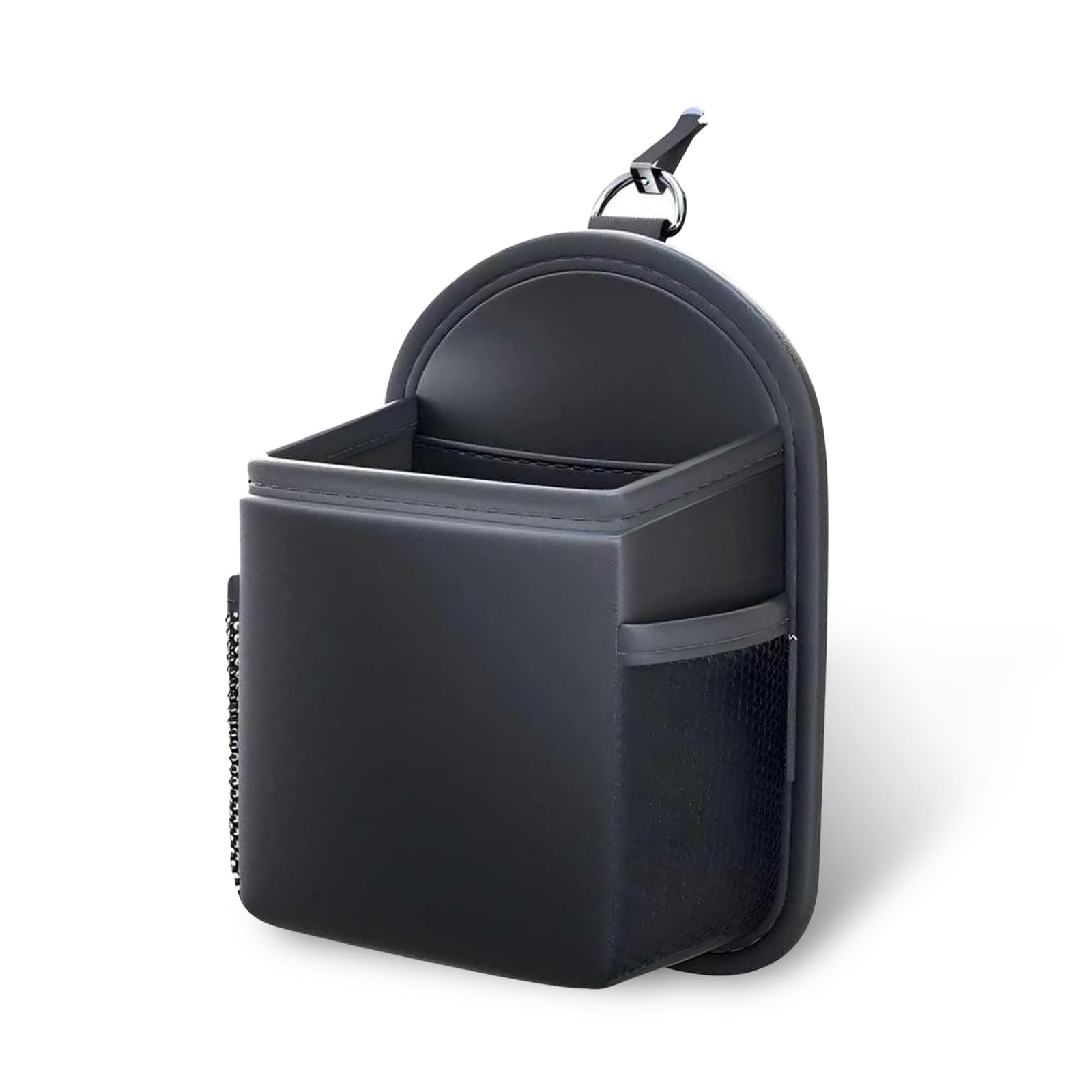 Car Vent Storage Bag, Leather Multi-functional Vent Organizer Pocket, Waterpr...