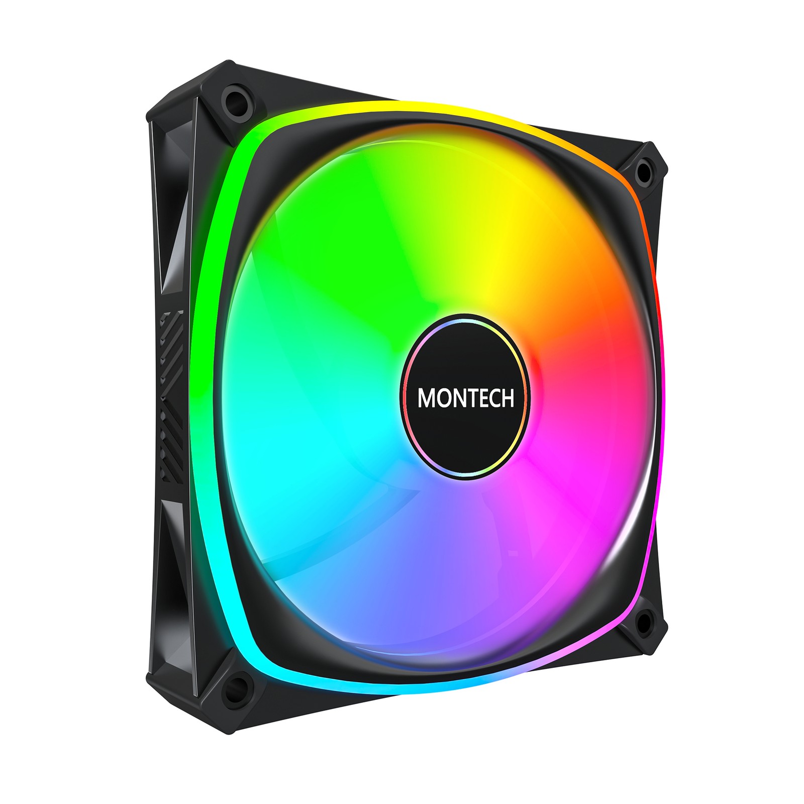 Montech RX120 PRO BLACK 120mm PWM HDB 1600RPM 72.3CFM 27.8dB