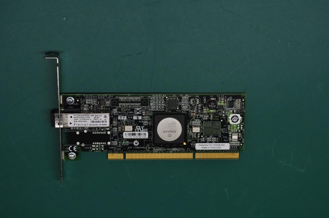  IBM 4 GB SINGLE-PORT FIBRE CHANNEL PCI-X 2 DDR ADAPTER SYSTEM  70 USED 03N5014