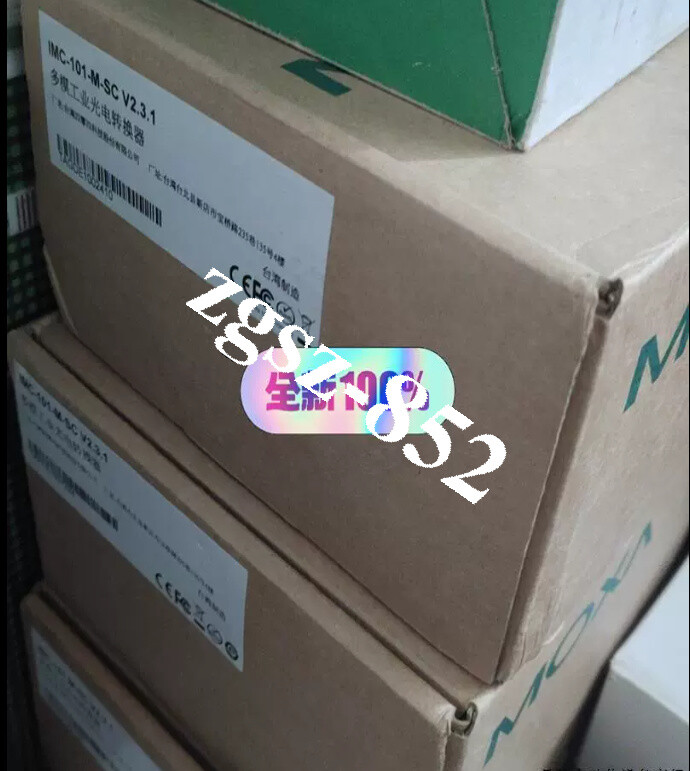 IMC-101-M-SC V2.3.1 MOXA Industrial grade photoelectric conversion Brand New