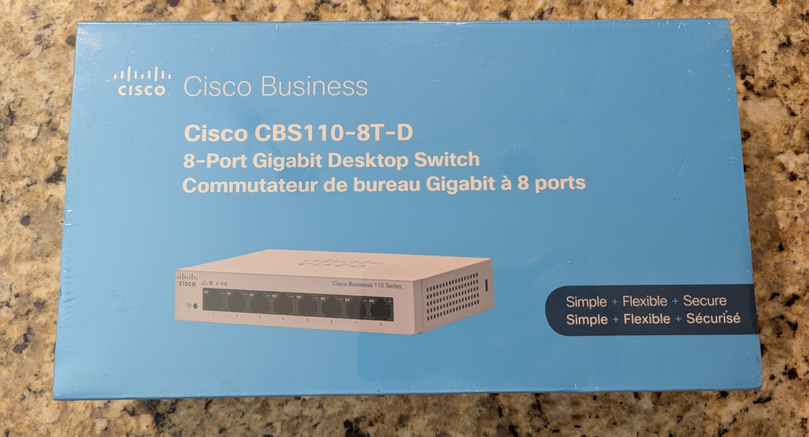 Cisco 8-Port Gigabit Desktop Switch Unmanaged CBS110-8T-D