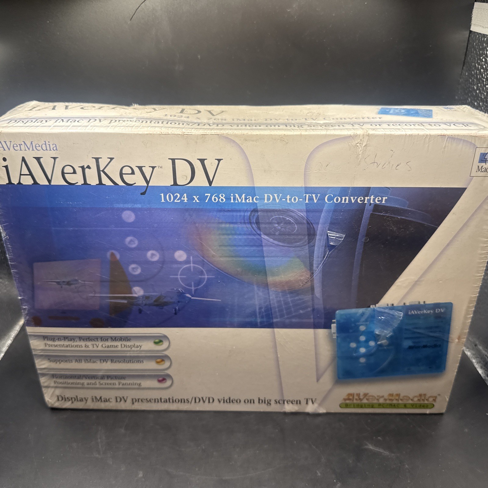 Avermedia Iaverkey Dv Plug And Play Computer-to-tv Converter Sealed New Imac