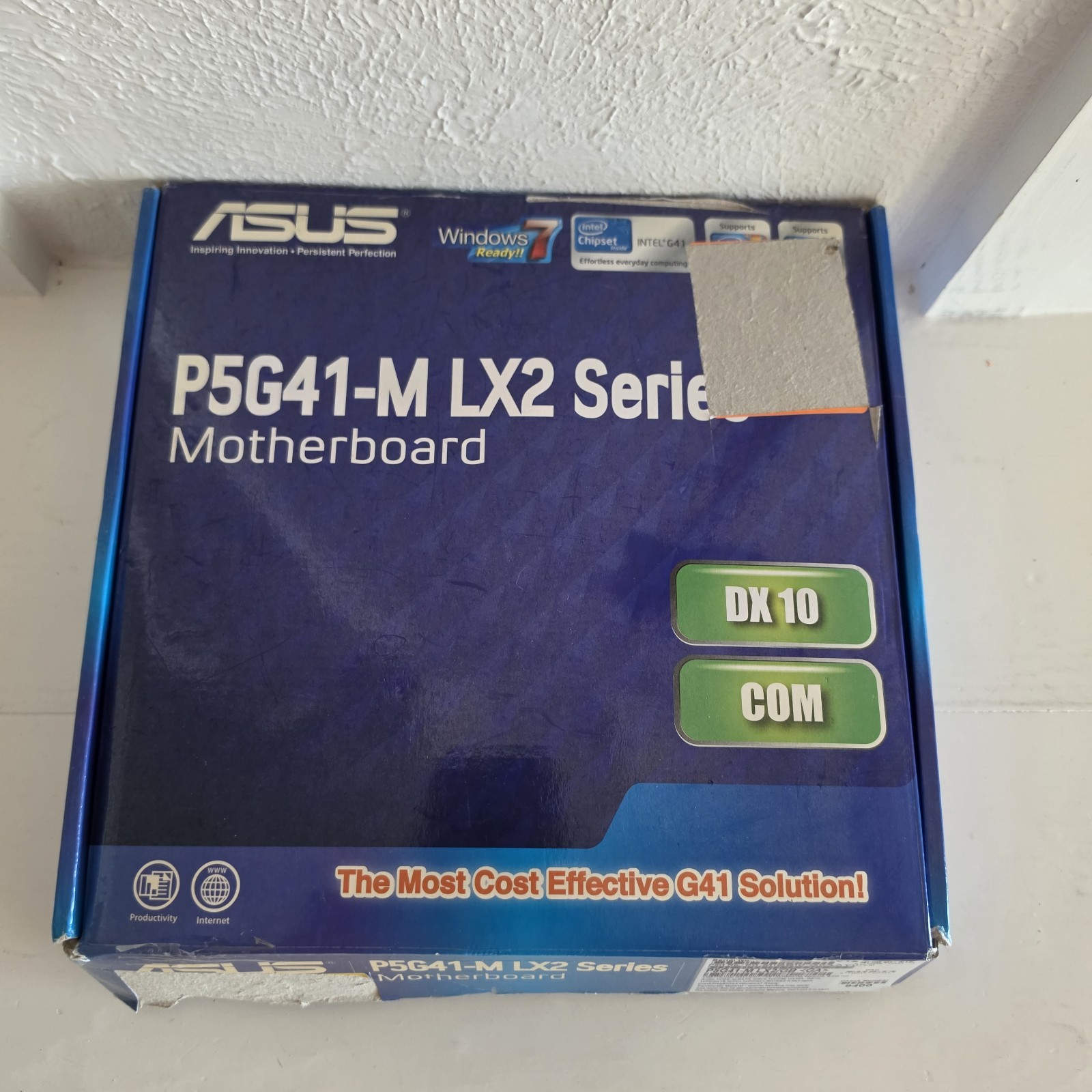 Asus P5G41-M LX2/GB LGA775 MicroATX Motherboard DDR2 Intel Core 2 Duo DOS Gaming