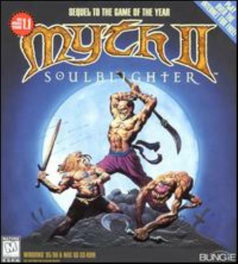 Myth II 2 Soulblighter w/ Manual PC MAC CD dwarves castles medieval combat game