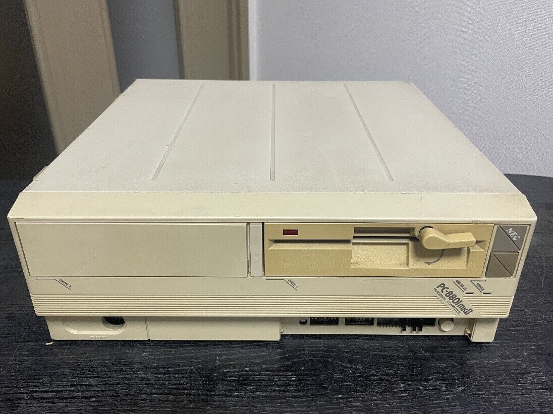 Boot confirmation NEC PC-8801mkⅡ/PC-8801mk2 personal computer retro From Japan