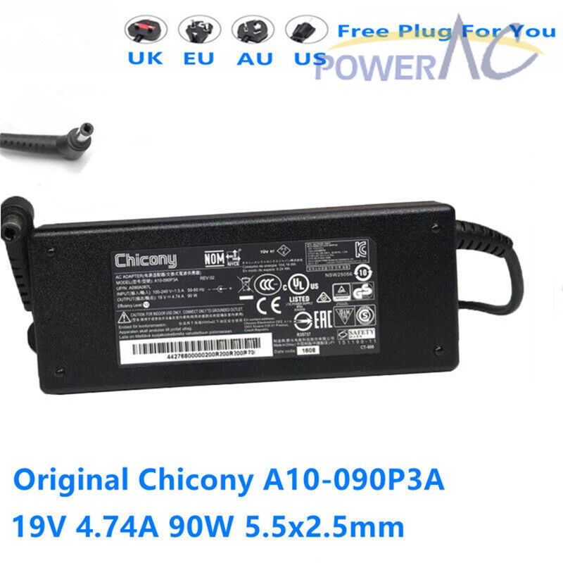 Original OEM Chicony A10-090P3A A15-090P1A A16-090P1A A17-090P1A Adapter Charger