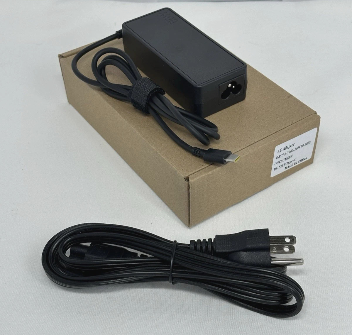 Lot of 50 65W Laptop Chargers | New Generic Power Adapter Type-C- 50 Units