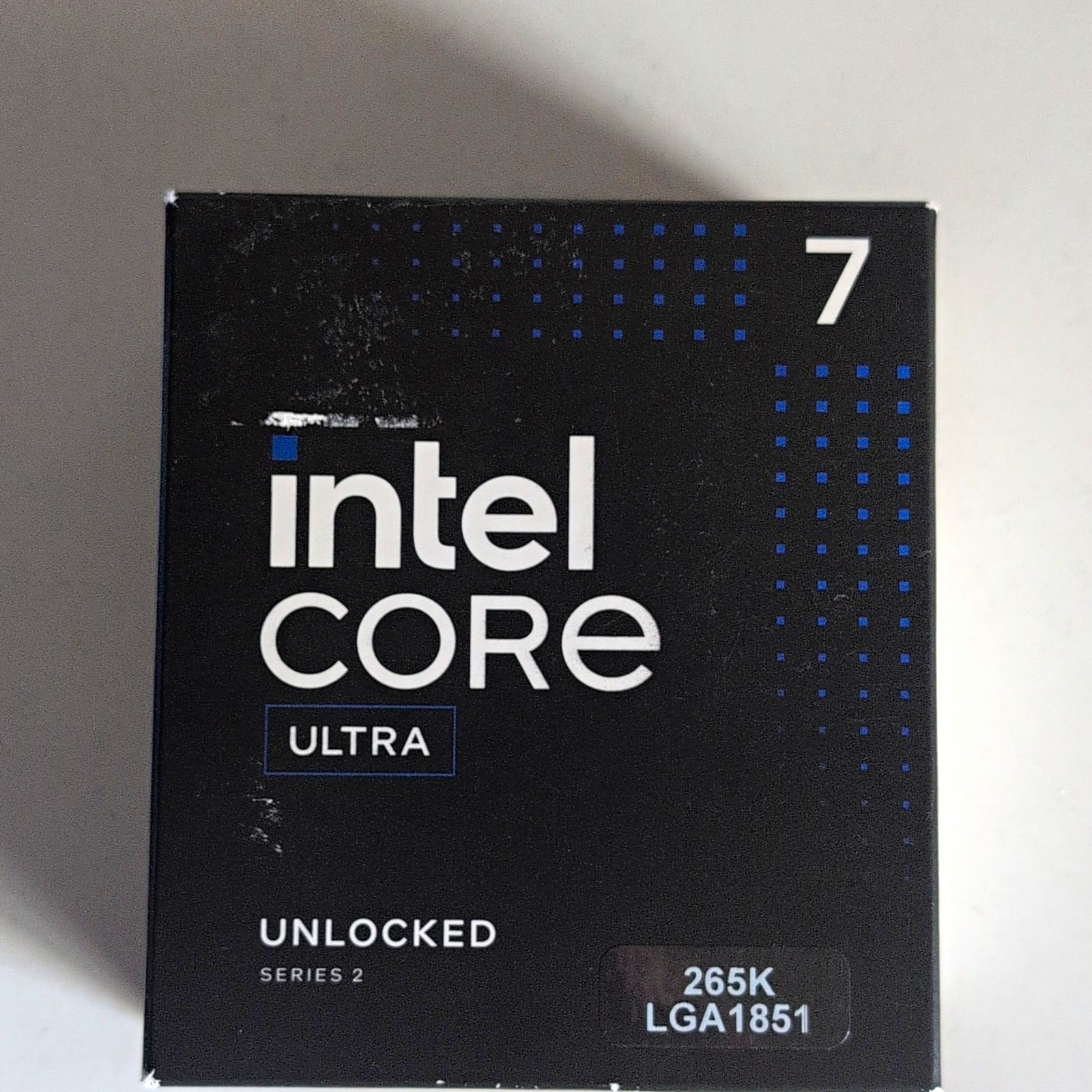 Intel Core Ultra 7 265K Unlocked CPU 20-Core 3.9GHz 66MB LGA1851
