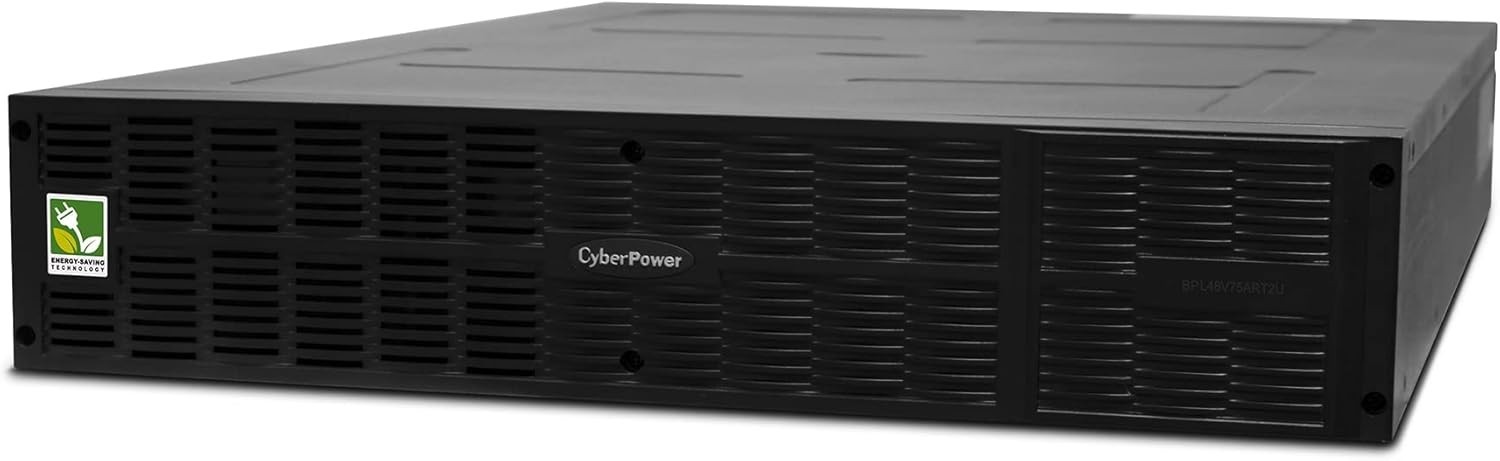 CyberPower BPL48V75ART2U Extended Battery Module, 48V/75A, 2U Rack/Tower
