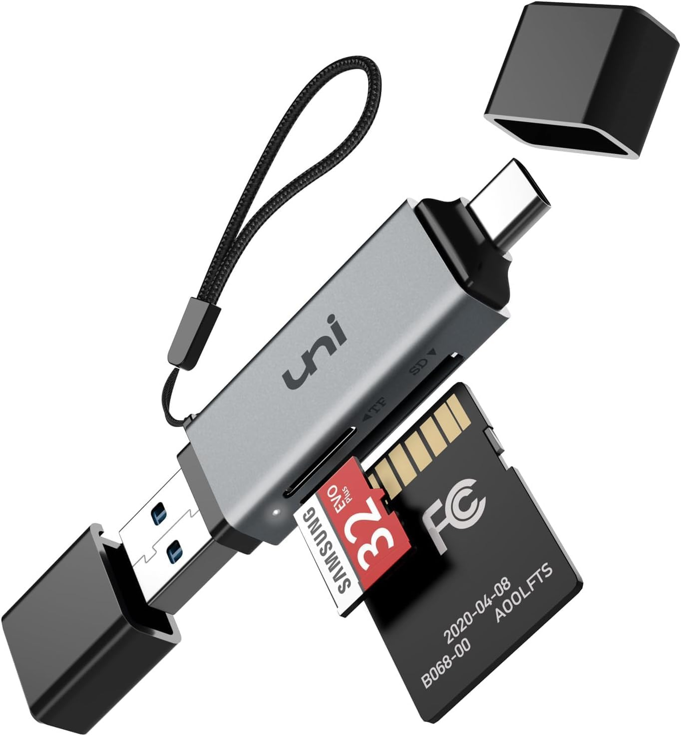 SD Card Reader,High Speed USB C to Micro SD Memory Card Adapter USB 3.0