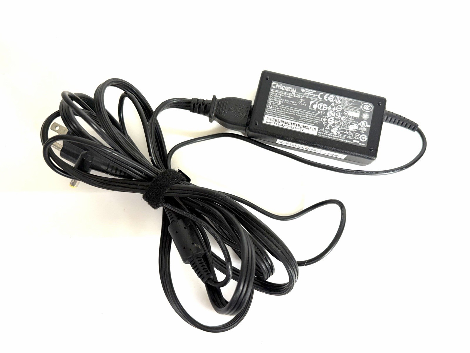 Genuine Chicony AC Power Adapter A11-065N1A 65W A065R035L Laptop Charger